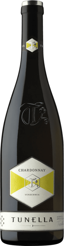 19,95 € Envío gratis | Vino blanco La Tunella D.O.C. Colli Orientali del Friuli Friuli-Venezia Giulia Italia Chardonnay Botella 75 cl