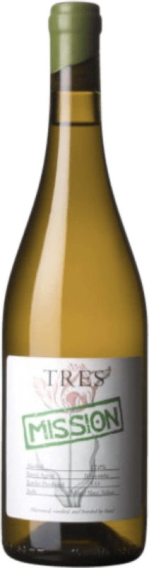 24,95 € Envío gratis | Vino blanco Mission Tres Galicia España Godello, Treixadura Botella 75 cl