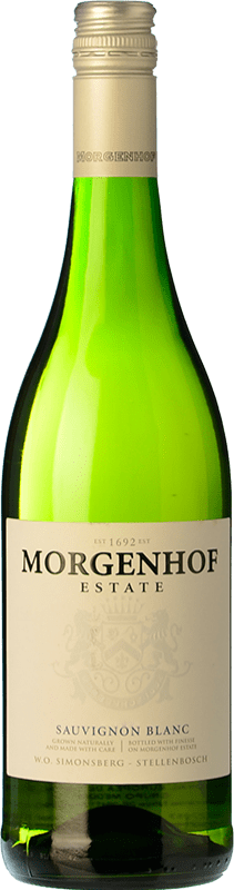 17,95 € Envío gratis | Vino blanco Morgenhof I.G. Stellenbosch Coastal Region Sudáfrica Sauvignon Blanca Botella 75 cl