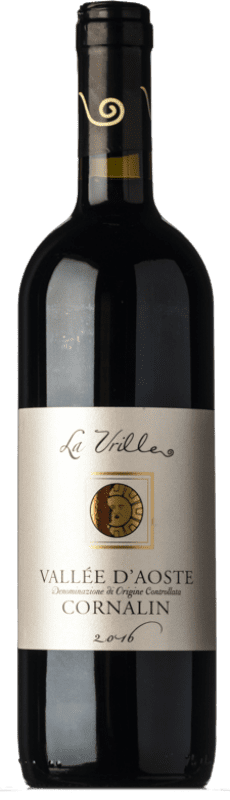 27,95 € Free Shipping | Red wine La Vrille D.O.C. Valle d'Aosta Valle d'Aosta Italy Cornalin Bottle 75 cl