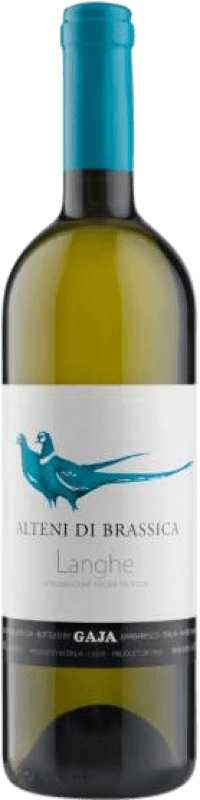 149,95 € Envio grátis | Vinho branco Gaja Alteni di Brassica D.O.C. Langhe Piemonte Itália Sauvignon Branca Garrafa 75 cl