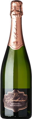 28,95 € 免费送货 | 玫瑰气泡酒 Le Marchesine Rosé 香槟 D.O.C.G. Franciacorta 伦巴第 意大利 Pinot Black, Chardonnay 瓶子 75 cl