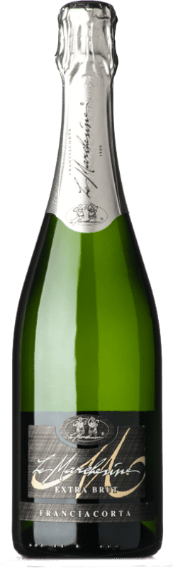 24,95 € Бесплатная доставка | Белое игристое Le Marchesine Экстра-Брут D.O.C.G. Franciacorta Ломбардии Италия Pinot Black, Chardonnay, Pinot White бутылка 75 cl