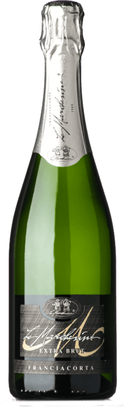 24,95 € Envoi gratuit | Blanc mousseux Le Marchesine Extra- Brut D.O.C.G. Franciacorta Lombardia Italie Pinot Noir, Chardonnay, Pinot Blanc Bouteille 75 cl