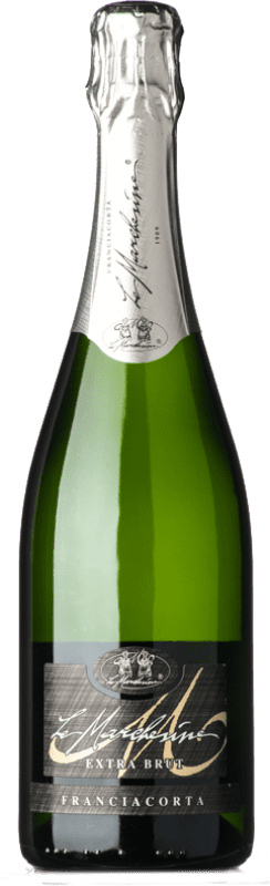 25,95 € Spedizione Gratuita | Spumante bianco Le Marchesine Brut Extra D.O.C.G. Franciacorta lombardia Italia Pinot Nero, Chardonnay, Pinot Bianco Bottiglia 75 cl