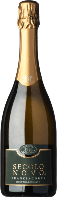 45,95 € Бесплатная доставка | Белое игристое Le Marchesine Secolo Novo брют D.O.C.G. Franciacorta Ломбардии Италия Chardonnay бутылка 75 cl