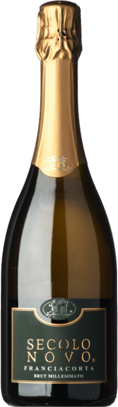 47,95 € Envoi gratuit | Vin Mousseux Blanc Le Marchesine Secolo Novo Brut D.O.C.G. Franciacorta Lombardia Italie Chardonnay Bouteille 75 cl