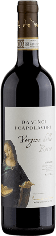 17,95 € Envoi gratuit | Vin Rouge Leonardo da Vinci Vergine delle Rocce D.O.C.G. Chianti Toscane Italie Merlot, Sangiovese, Bacca Bouteille 75 cl