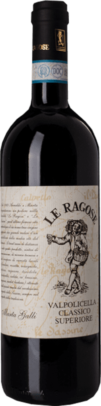 23,95 € Free Shipping | Red Wine Le Ragose Marta Galli Classico Superiore D.O.C. Valpolicella Veneto Italy Corvina, Rondinella, Corvinone 75 cl