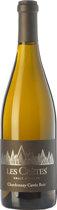 47,95 € Free Shipping | White Wine Les Cretes Bois Cuvée D.O.C. Valle d'Aosta Valle d'Aosta Italy Chardonnay Bottle 75 cl