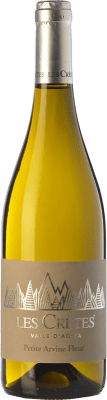 22,95 € 免费送货 | 白酒 Les Cretes Fleur D.O.C. Valle d'Aosta 瓦莱达奥斯塔 意大利 Petite Arvine 瓶子 75 cl