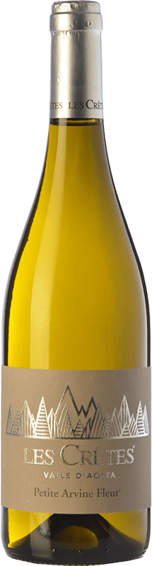 22,95 € 免费送货 | 白酒 Les Cretes Fleur D.O.C. Valle d'Aosta 瓦莱达奥斯塔 意大利 Petite Arvine 瓶子 75 cl