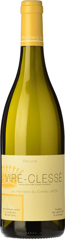 65,95 € Envoi gratuit | Vin Blanc Les Héritiers du Comte Lafon Crianza A.O.C. Viré-Clessé Bourgogne France Chardonnay Eco — Biologique Bouteille 75 cl