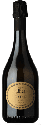 11,95 € Envio grátis | Espumante branco Le Vigne di Alice Tajad Brut I.G.T. Veneto Vêneto Itália Glera, Verdiso Garrafa 75 cl