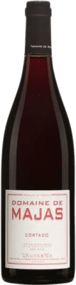 13,95 € Kostenloser Versand | Rotwein Domaine de Majas Cortado I.G.P. Vin de Pays Côtes Catalanes Languedoc-Roussillon Frankreich Garnacha — Grenache, Cariñena — Carignan Eco — Biologisch Flasche 75 cl