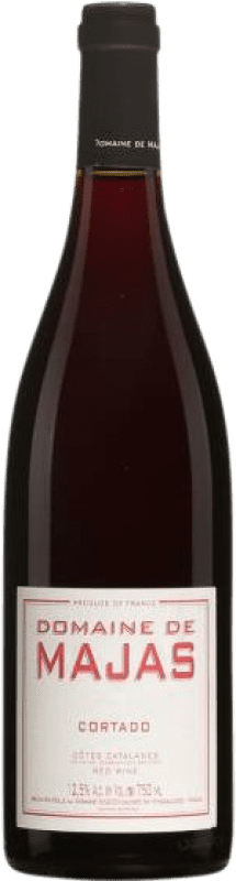 13,95 € Spedizione Gratuita | Vino rosso Majas Cortado I.G.P. Vin de Pays Côtes Catalanes Linguadoca-Rossiglione Francia Grenache Tintorera, Carignan Bottiglia 75 cl