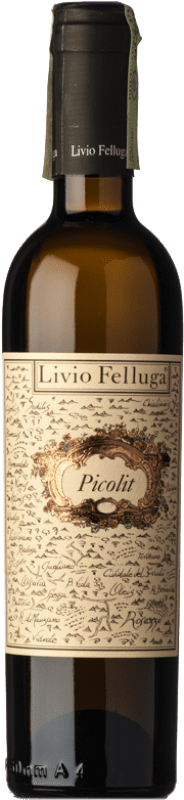 71,95 € Spedizione Gratuita | Vino dolce Livio Felluga D.O.C.G. Colli Orientali del Friuli Picolit Friuli-Venezia Giulia Italia Picolit Mezza Bottiglia 37 cl