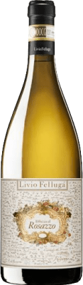 82,95 € Envío gratis | Vino Blanco Livio Felluga Abbazia D.O.C.G. Rosazzo Friuli-Venezia Giulia Italia Malvasía, Pinot Blanco, Sauvignon, Friulano, Rhoditis 75 cl