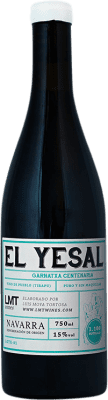 34,95 € Envío gratis | Vino tinto LMT Luis Moya El Yesal Roble D.O. Navarra Navarra España Garnacha Botella 75 cl