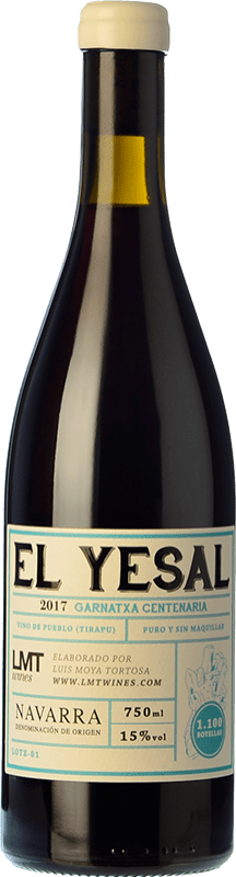 32,95 € Envoi gratuit | Vin rouge LMT Luis Moya El Yesal Chêne D.O. Navarra Navarre Espagne Grenache Bouteille 75 cl