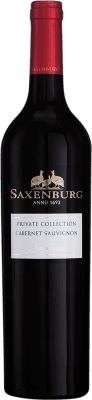 34,95 € Envio grátis | Vinho tinto Saxenburg Private Collection I.G. Stellenbosch Coastal Region África do Sul Cabernet Sauvignon Garrafa 75 cl