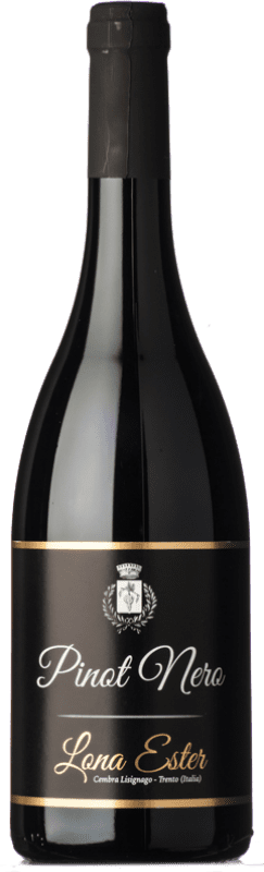 21,95 € Kostenloser Versand | Rotwein Lona Ester D.O.C. Trentino Trentino-Südtirol Italien Pinot Schwarz Flasche 75 cl