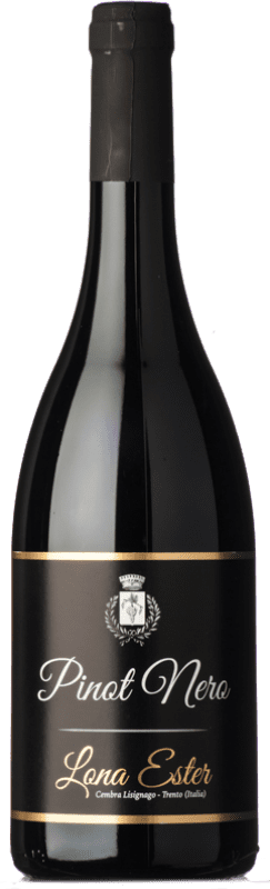 21,95 € Kostenloser Versand | Rotwein Lona Ester D.O.C. Trentino Trentino-Südtirol Italien Spätburgunder Flasche 75 cl