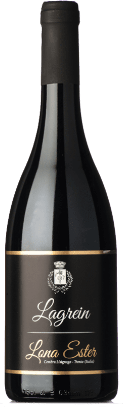 19,95 € Free Shipping | Red wine Lona Ester D.O.C. Trentino Trentino-Alto Adige Italy Lagrein Bottle 75 cl