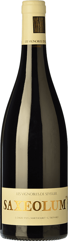 49,95 € Envio grátis | Vinho tinto Louis Chèze Saxeolum Crianza I.G.P. Vin de Pays Rhône Rhône França Syrah Garrafa 75 cl