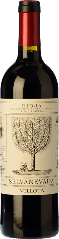 15,95 € 送料無料 | 赤ワイン Villota Selvanevada D.O.Ca. Rioja ラ・リオハ スペイン Tempranillo, Graciano, Mazuelo, Grenache Tintorera ボトル 75 cl