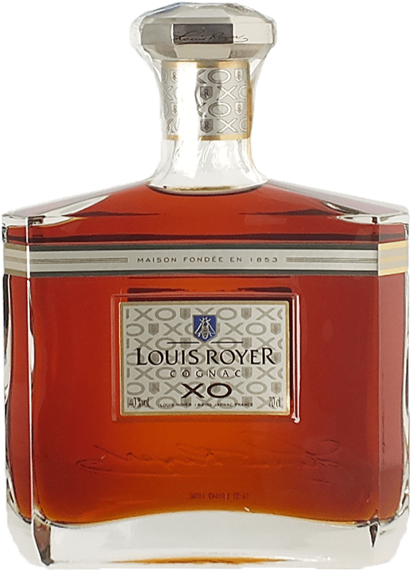 152,95 € Envío gratis | Coñac Louis Royer X.O. A.O.C. Cognac Francia Botella 70 cl