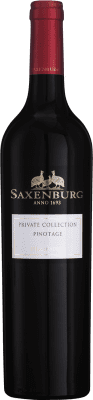 26,95 € Envio grátis | Vinho tinto Saxenburg Private Collection I.G. Stellenbosch Coastal Region África do Sul Pinotage Garrafa 75 cl