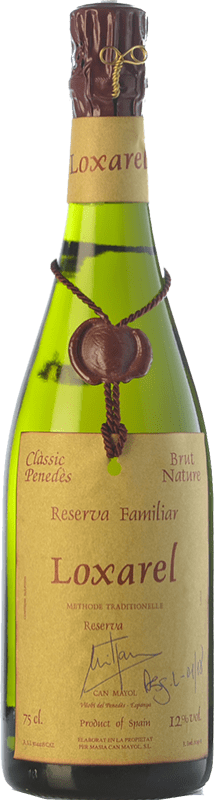28,95 € Free Shipping | White sparkling Loxarel Reserva Familiar Brut Nature Reserve D.O. Penedès Catalonia Spain Macabeo, Xarel·lo, Chardonnay Organic Bottle 75 cl