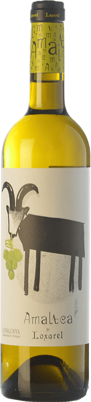 17,95 € Бесплатная доставка | Белое вино Loxarel Amaltea D.O. Catalunya Каталония Испания Garnacha — Гренаш, Xarel·lo — Шарелло Eco — Эко Био Органический 75 cl