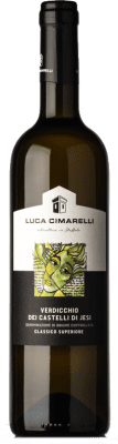 8,95 € Envío gratis | Vino Blanco Luca Cimarelli Superiore — Superior D.O.C. Verdicchio dei Castelli di Jesi Marche Italia Verdicchio 75 cl