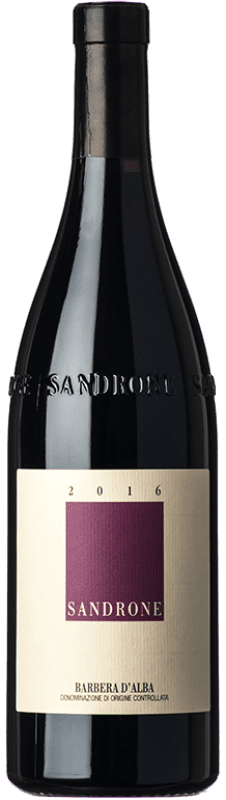 26,95 € Free Shipping | Red wine Sandrone D.O.C. Barbera d'Alba Piemonte Italy Barbera Bottle 75 cl