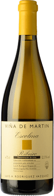 51,95 € Free Shipping | White wine Luis Anxo Viña de Martín Escolma Aged D.O. Ribeiro Galicia Spain Torrontés, Treixadura, Albariño, Lado Bottle 75 cl