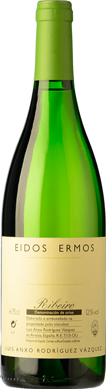 17,95 € Envoi gratuit | Vin blanc Luis Anxo Eidos Ermos Blanco D.O. Ribeiro Galice Espagne Torrontés, Treixadura, Albariño, Lado Bouteille 75 cl