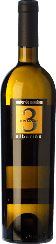 21,95 € Бесплатная доставка | Белое вино Maior de Mendoza MDM 3 Crianzas старения D.O. Rías Baixas Галисия Испания Albariño бутылка 75 cl