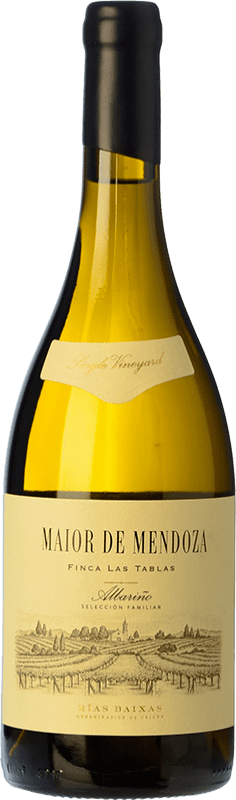 31,95 € Spedizione Gratuita | Vino Bianco Maior de Mendoza Finca Las Tablas Crianza — Invecchiato in Botte D.O. Rías Baixas Galizia Spagna Albariño Bottiglia 75 cl