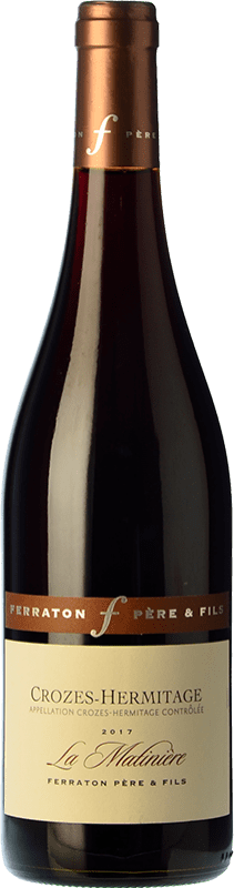 27,95 € Free Shipping | Red Wine Ferraton Père La Matinière Young A.O.C. Crozes-Hermitage Rhône France Syrah — Shiraz Bottle 75 cl