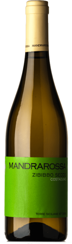 13,95 € 免费送货 | 白酒 Mandrarossa Secco Costadune I.G.T. Terre Siciliane 西西里岛 意大利 Muscat of Alexandria, Zibibbo 瓶子 75 cl