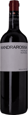 13,95 € Kostenloser Versand | Rotwein Mandrarossa Rupenera D.O.C. Sicilia Sizilien Italien Merlot 75 cl