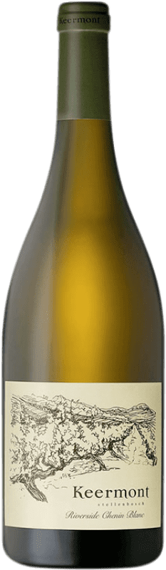 48,95 € Kostenloser Versand | Weißwein Keermont Riverside I.G. Stellenbosch Coastal Region Südafrika Chenin Weiß Flasche 75 cl