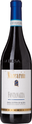 16,95 € Kostenloser Versand | Rotwein Marcarini Fontanazza D.O.C.G. Dolcetto d'Alba Piemont Italien Dolcetto Flasche 75 cl