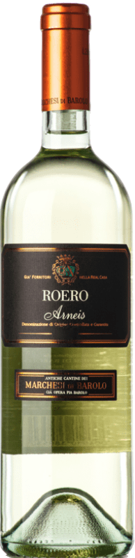 16,95 € 免费送货 | 白酒 Marchesi di Barolo D.O.C.G. Roero 皮埃蒙特 意大利 Arneis 瓶子 75 cl