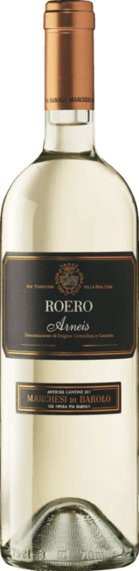 17,95 € Envío gratis | Vino Blanco Marchesi di Barolo D.O.C.G. Roero Piemonte Italia Arneis 75 cl