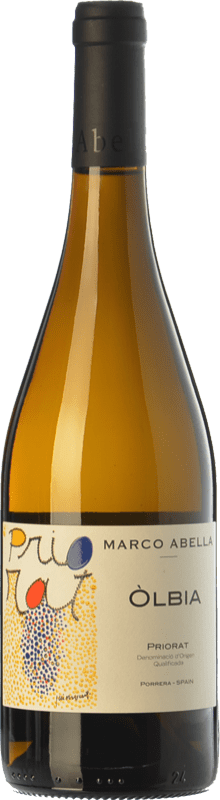 31,95 € Бесплатная доставка | Белое вино Marco Abella Òlbia Crianza — Крианса D.O.Ca. Priorat Каталония Испания Garnacha — Гренаш, Viognier — Вионье, Pedro Ximénez Бутылка 75 cl