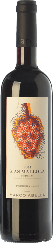 34,95 € Бесплатная доставка | Красное вино Marco Abella Mas Mallola старения D.O.Ca. Priorat Каталония Испания Grenache, Cabernet Sauvignon, Carignan бутылка 75 cl