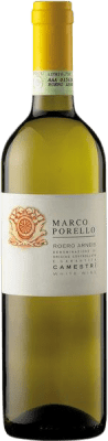 13,95 € Envio grátis | Vinho branco Marco Porello Camestrì D.O.C.G. Roero Piemonte Itália Arneis Garrafa 75 cl